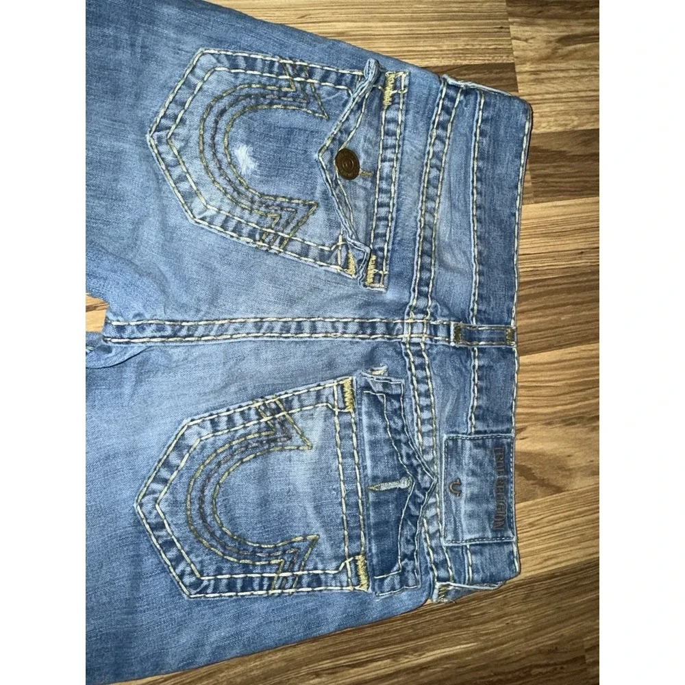 Vintage Y2K Tru Religion‎ Men's 30 x 34 Jeans Denim Pants Blue  USA